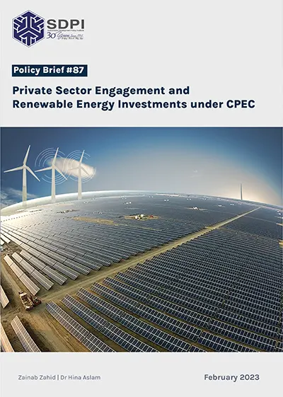 private sector engagement and RE Investments under CPEC - edited