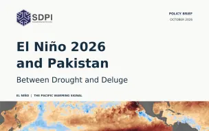 El Niño 2026 and Pakistan: Between Drought and Deluge